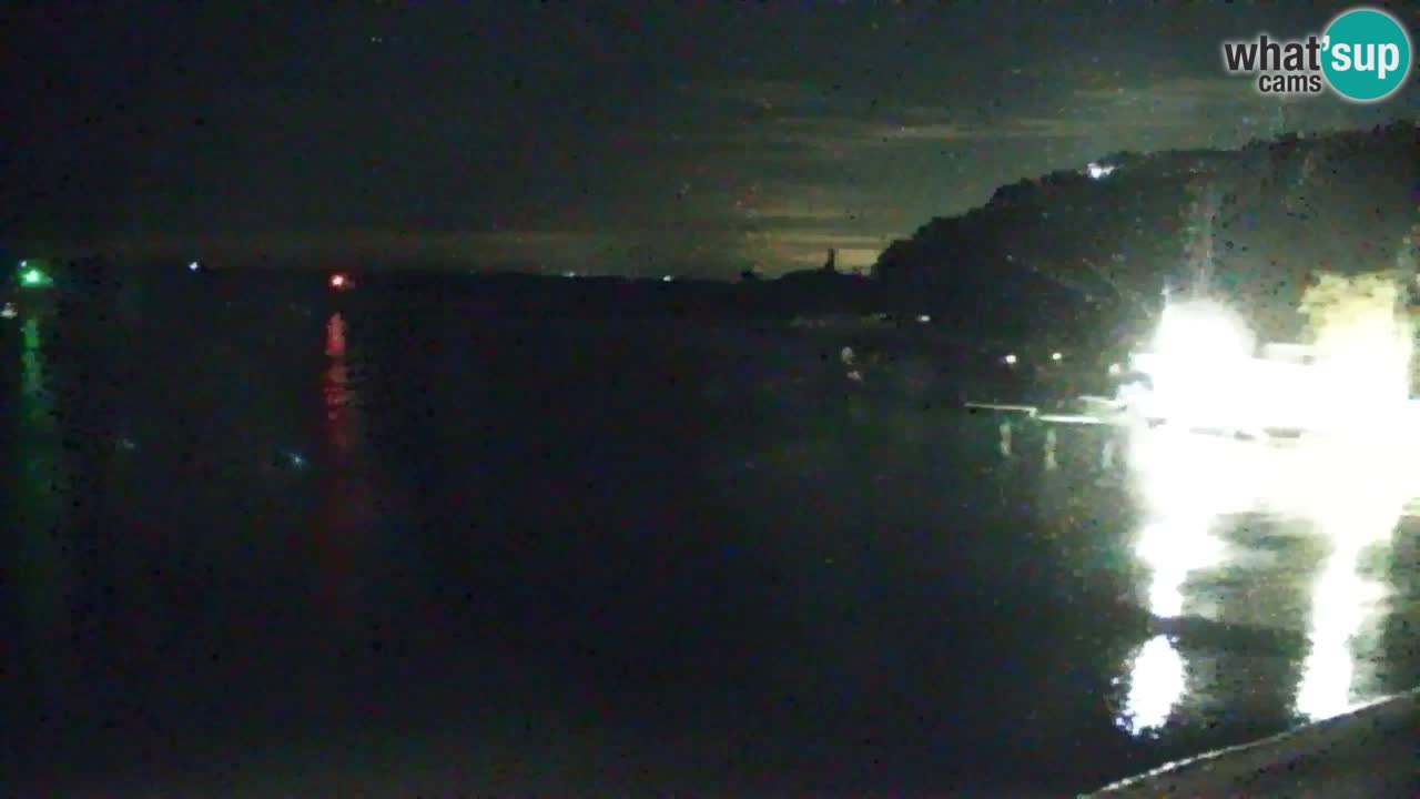 Webcam Sistiana – Vista sulla marina e sulla baia