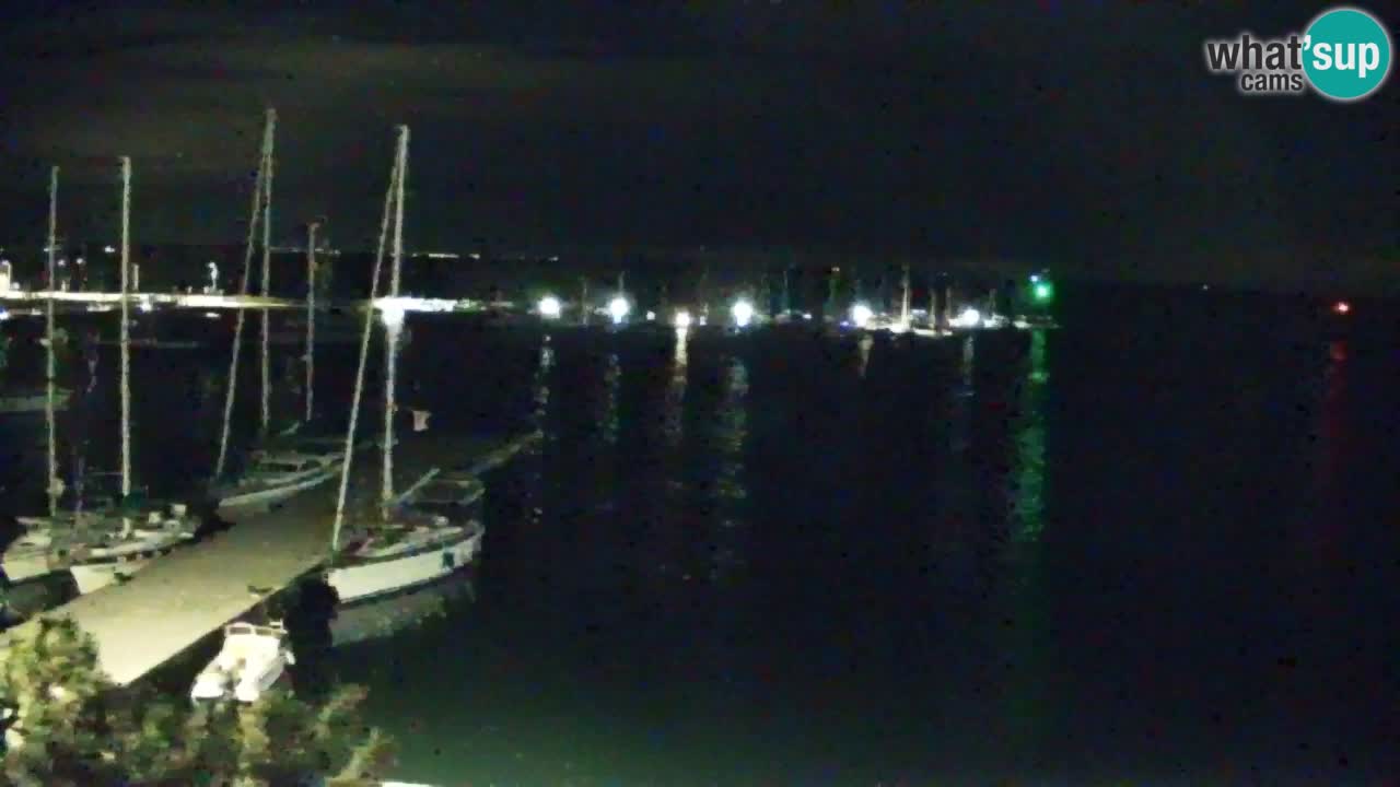 Webcam Sistiana – Blick auf Marina und Bucht