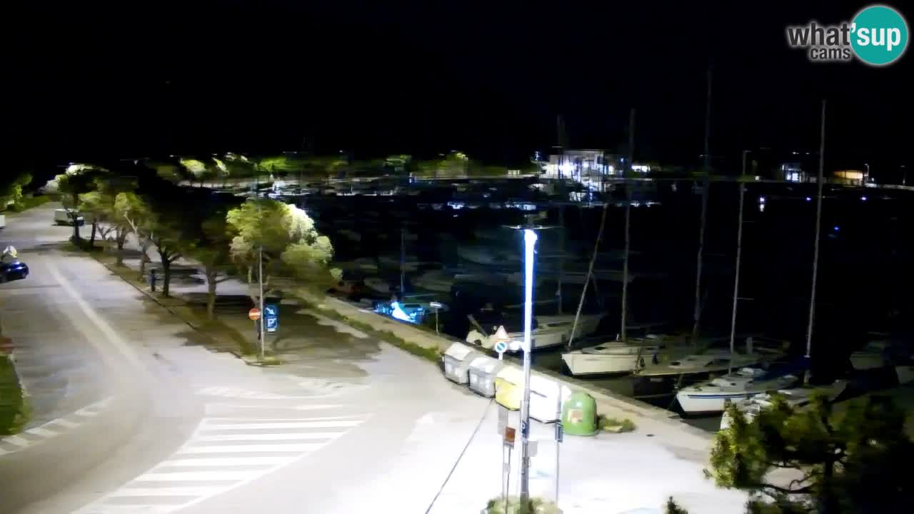 Webcam Sistiana – Pogled na marinu i zaljev