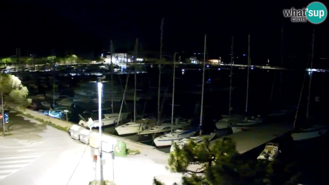 Webcam Sistiana – Vue sur la marina et la baie