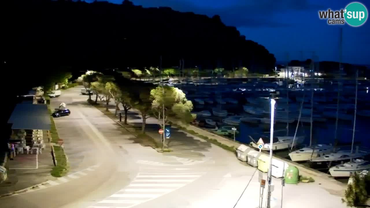 Webcam Sistiana – Vista sobre la marina y la bahía