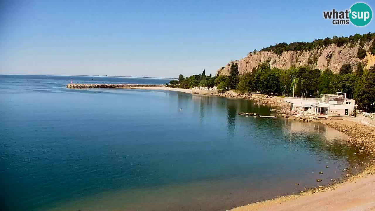 Webcam Sistiana – Blick auf Marina und Bucht