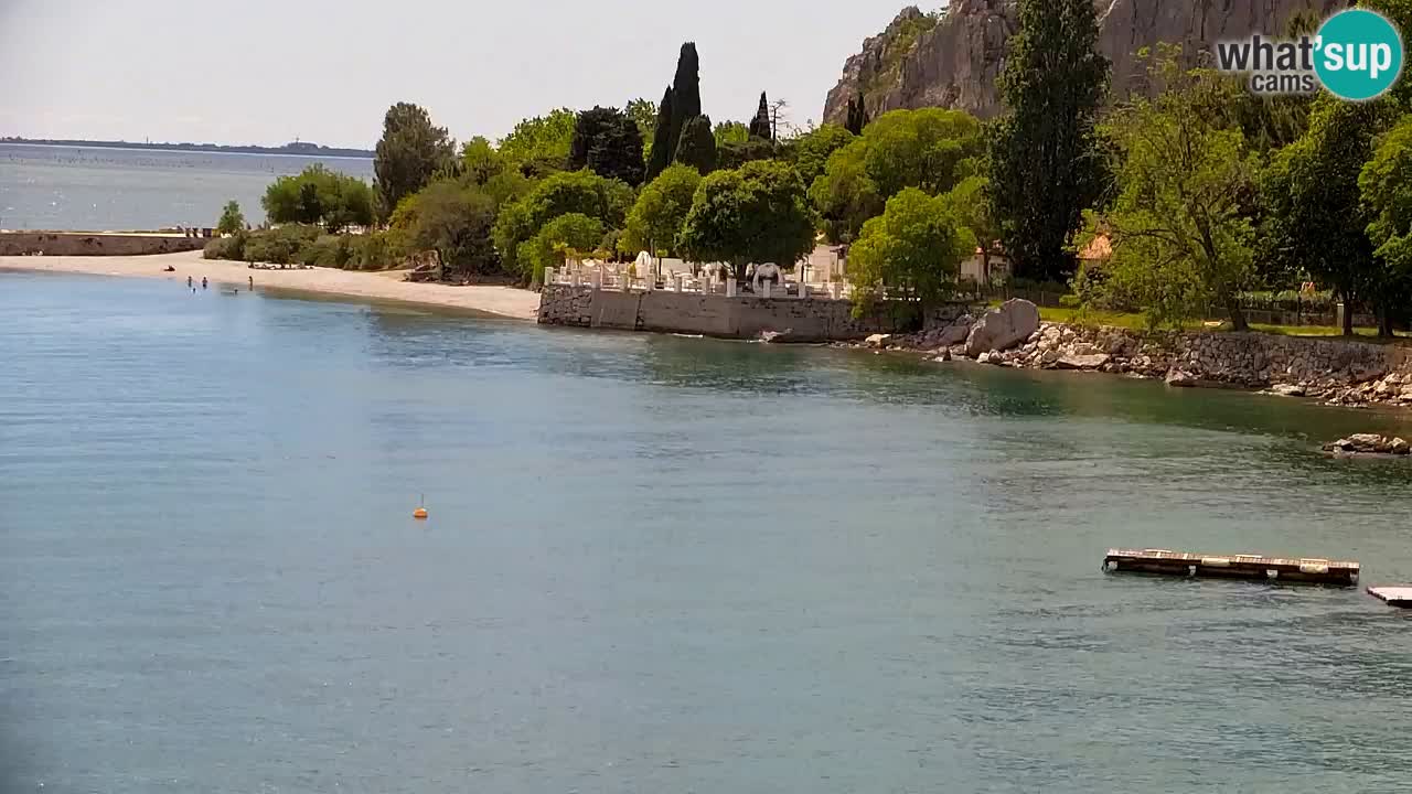 Webcam Sistiana – Vue sur la marina et la baie