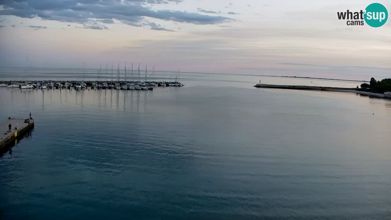 Webcam Sistiana – Blick auf Marina und Bucht