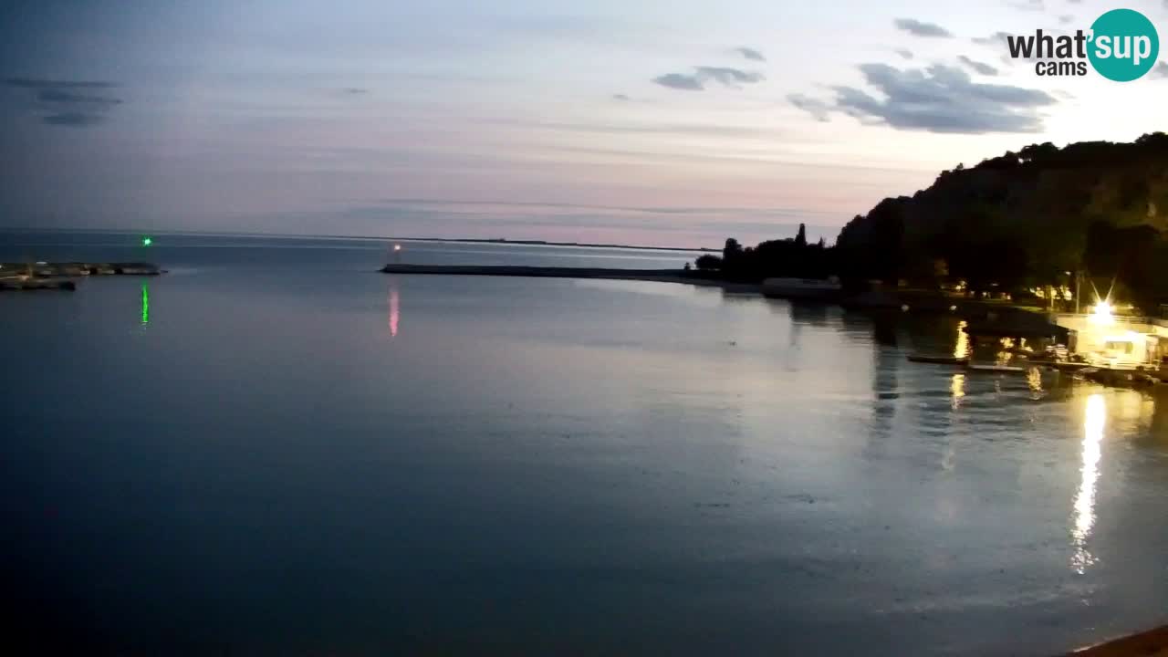 Webcam Sistiana – Vista sulla marina e sulla baia