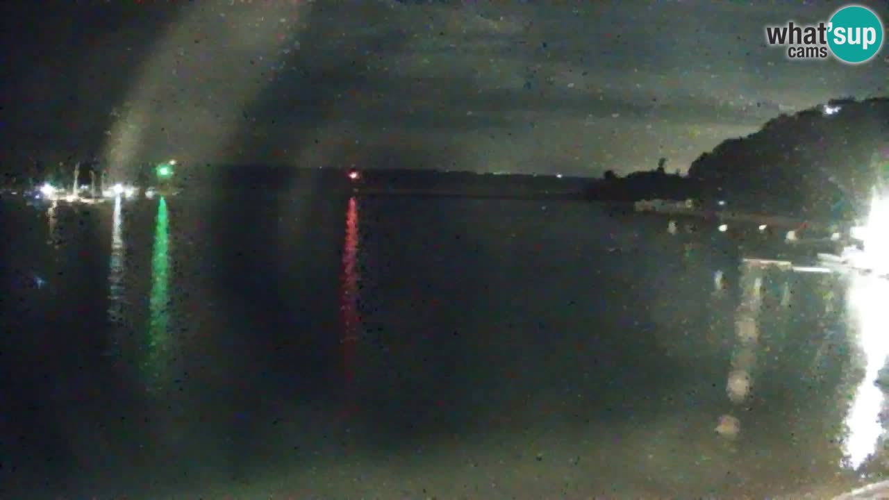 Webcam Sistiana – Pogled na marinu i zaljev