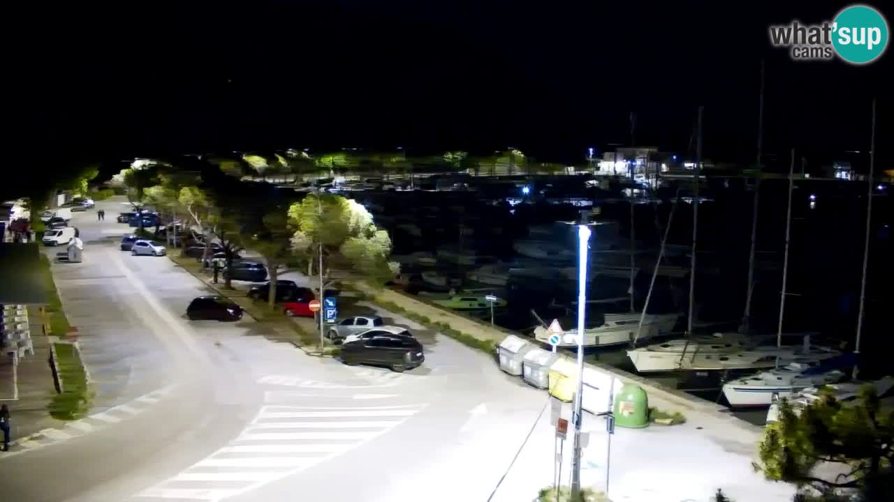 Webcam Sistiana – Vista sobre la marina y la bahía