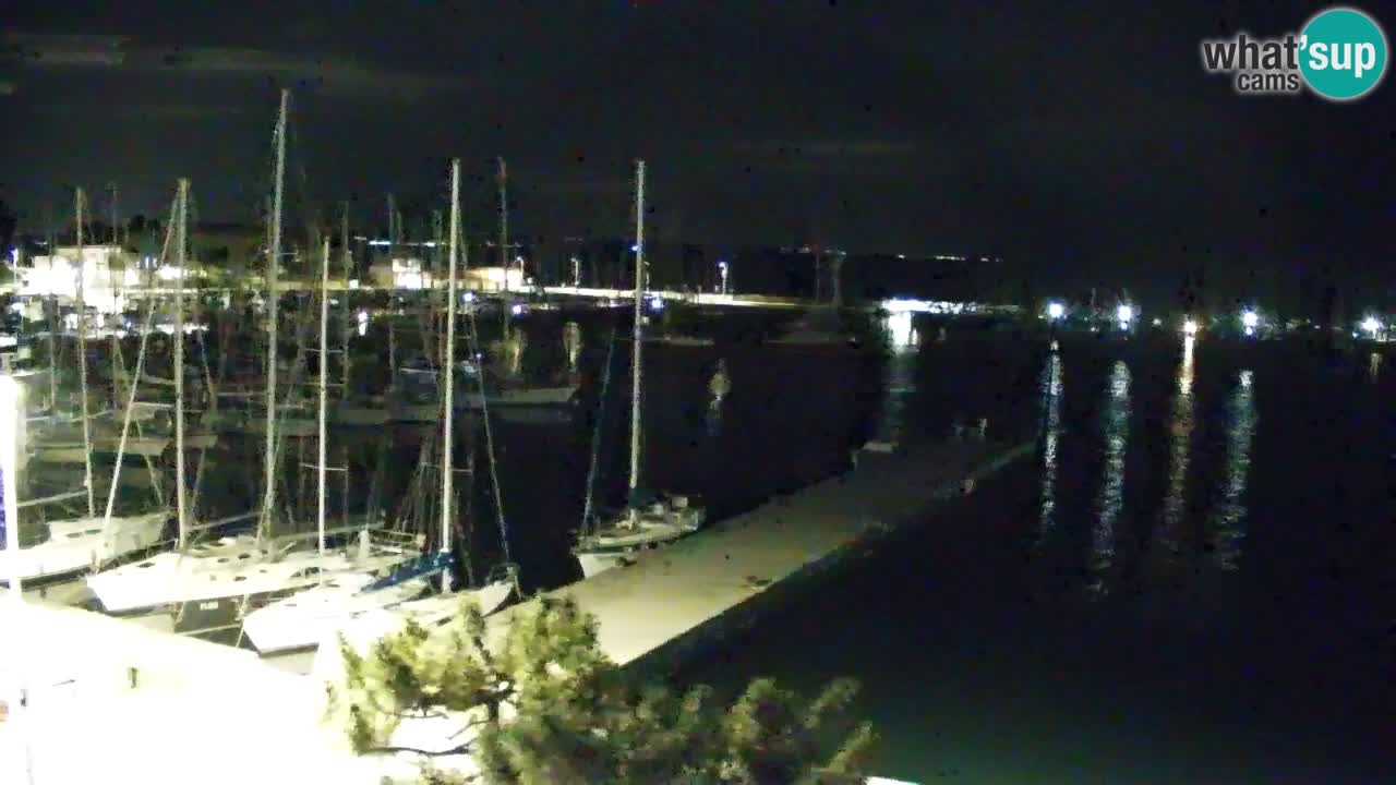 Webcam Sistiana – Vue sur la marina et la baie