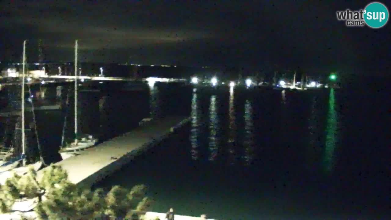 Webcam Sistiana – Vue sur la marina et la baie