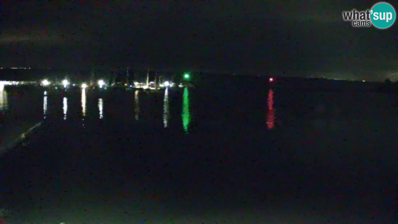 Webcam Sistiana – Vue sur la marina et la baie