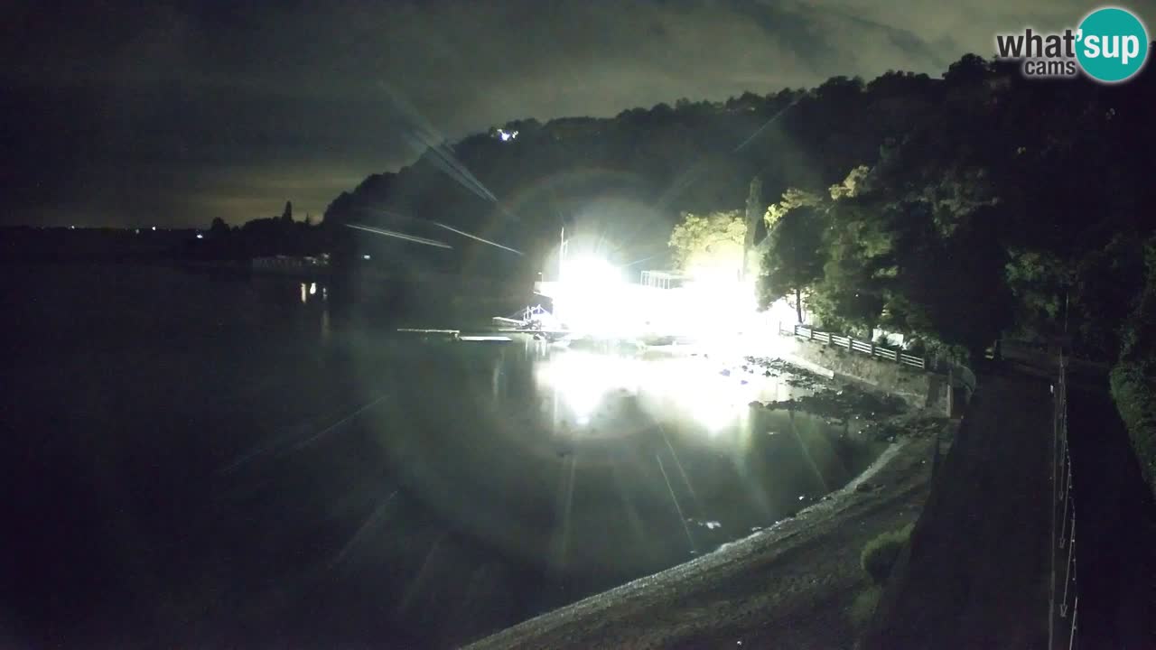 Webcam Sistiana – Vista sobre la marina y la bahía
