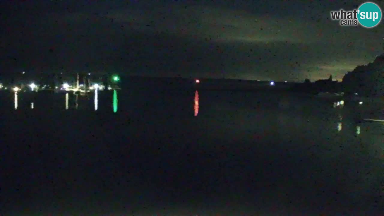 Webcam Sistiana – Pogled na marinu i zaljev