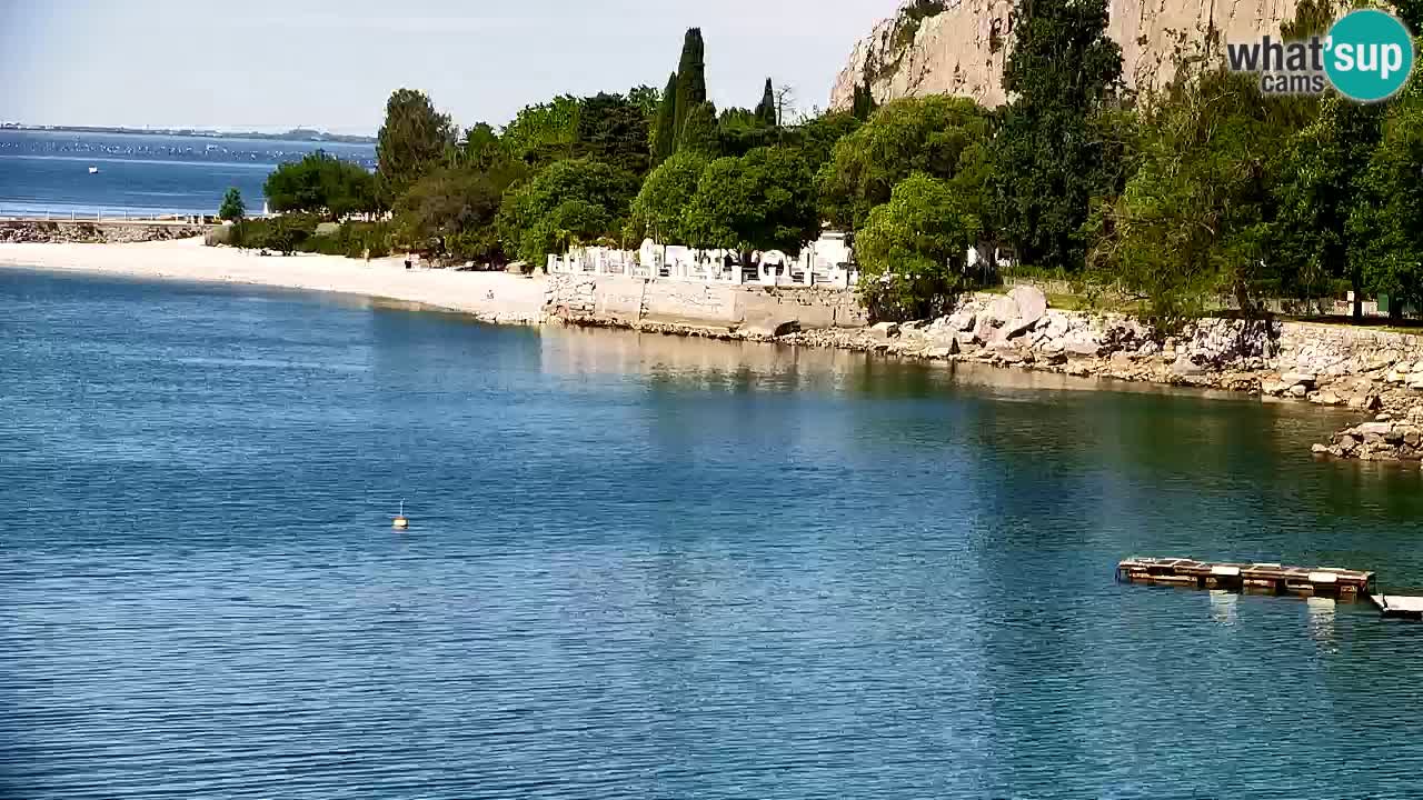 Webcam Sistiana – Vista sobre la marina y la bahía