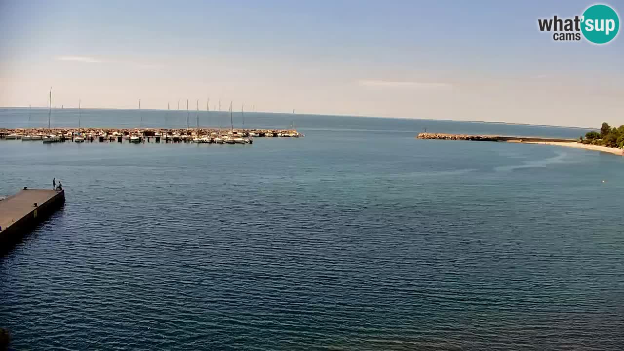 Webcam Sistiana – Vista sulla marina e sulla baia