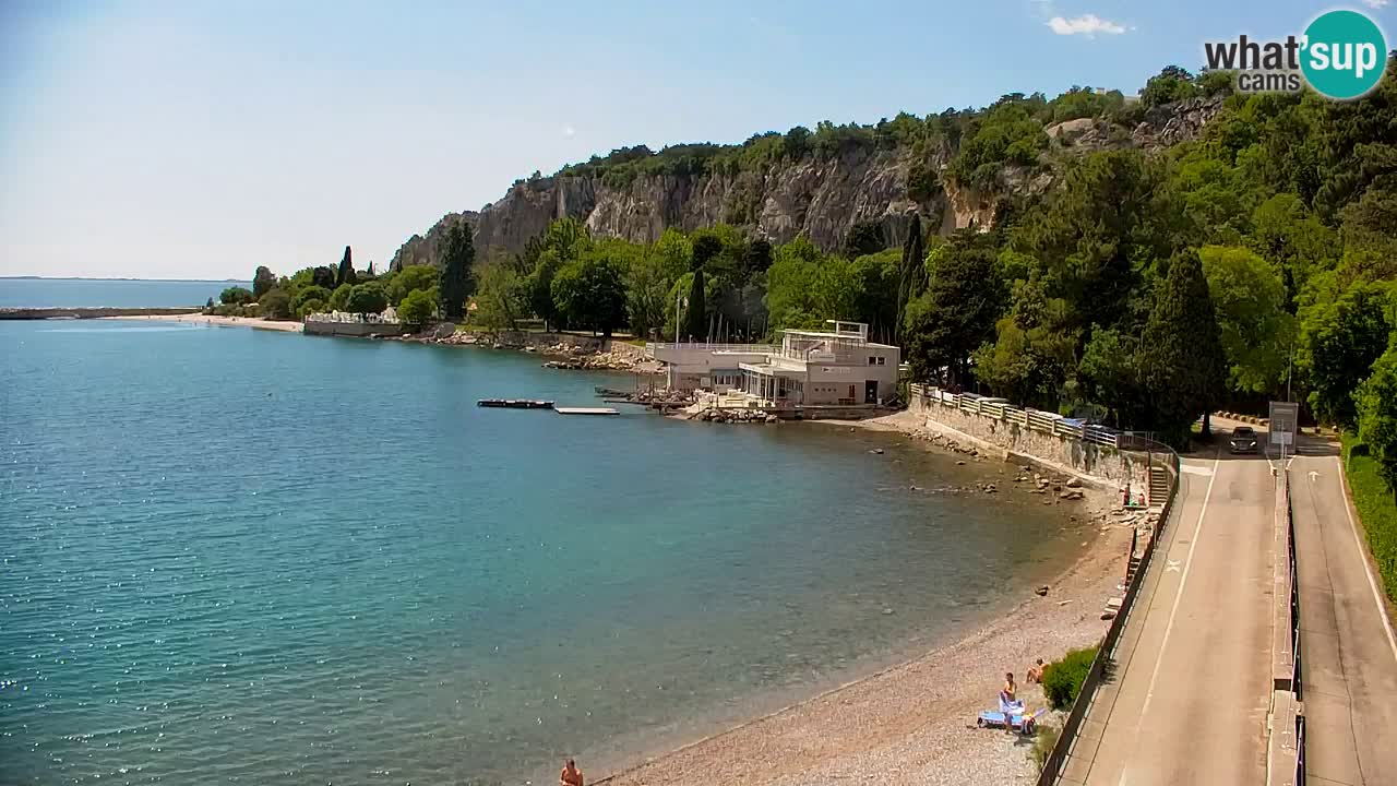 Webcam Sistiana – Blick auf Marina und Bucht