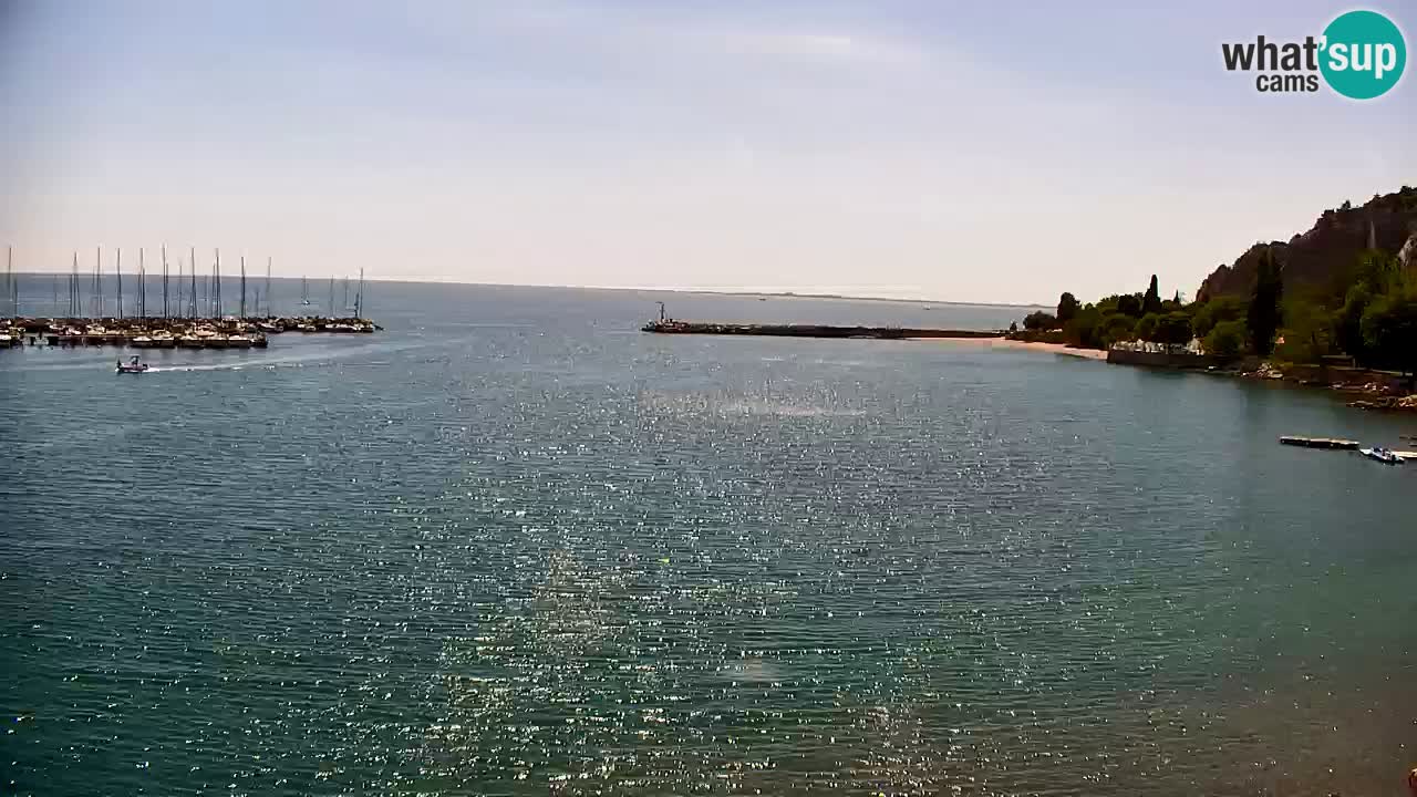Webcam Sistiana – Blick auf Marina und Bucht