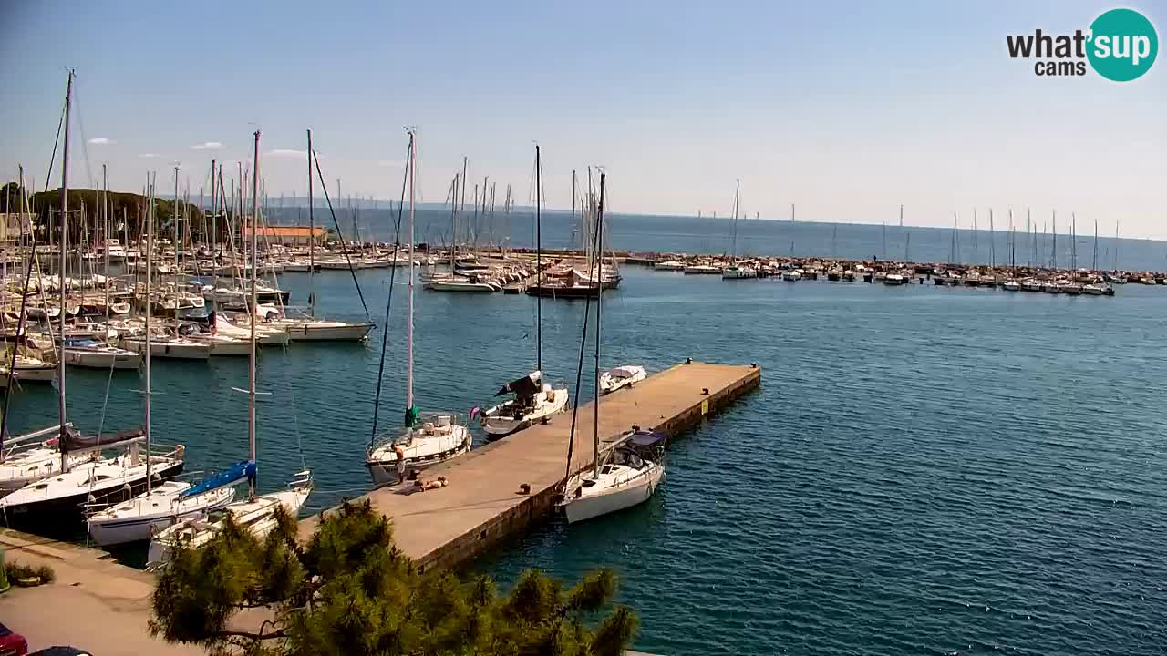 Webcam Sistiana – Blick auf Marina und Bucht