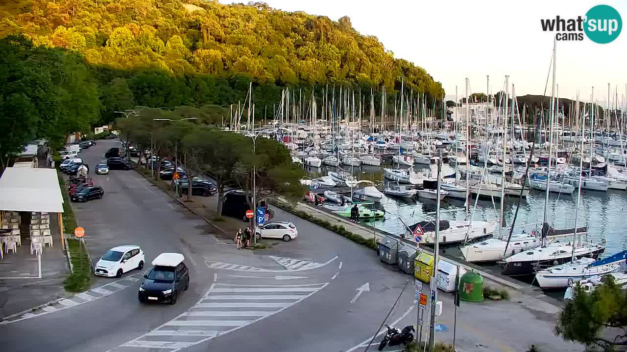 Webcam Sistiana – Vista sulla marina e sulla baia