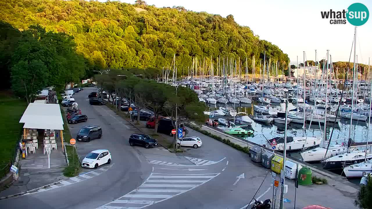 Webcam Sistiana – Vista sulla marina e sulla baia