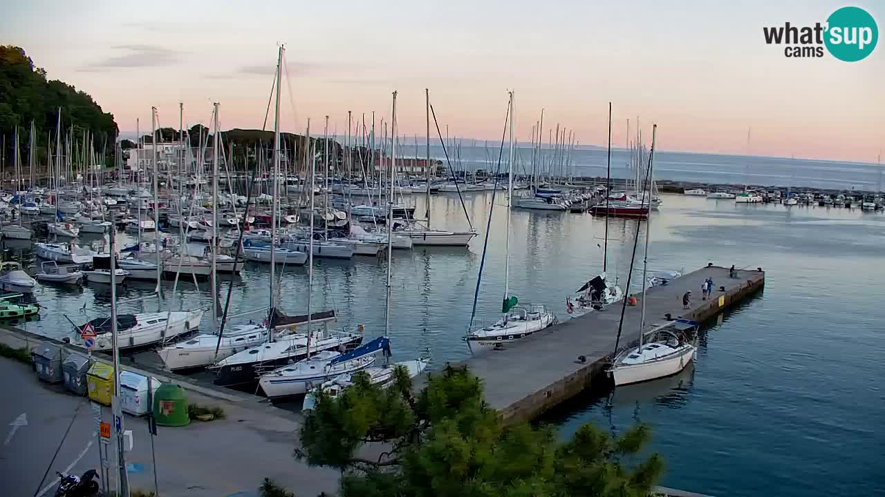 Webcam Sistiana – Blick auf Marina und Bucht