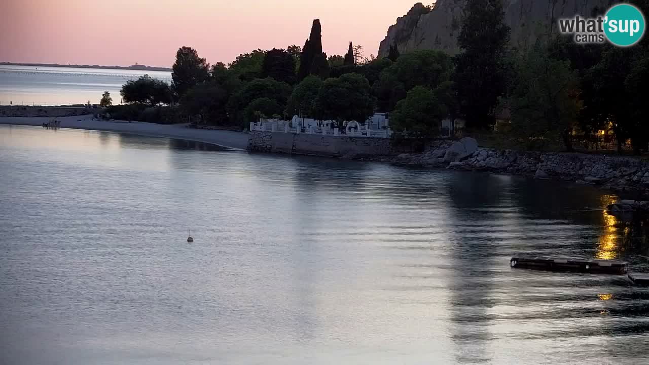 Webcam Sistiana – Vista sulla marina e sulla baia