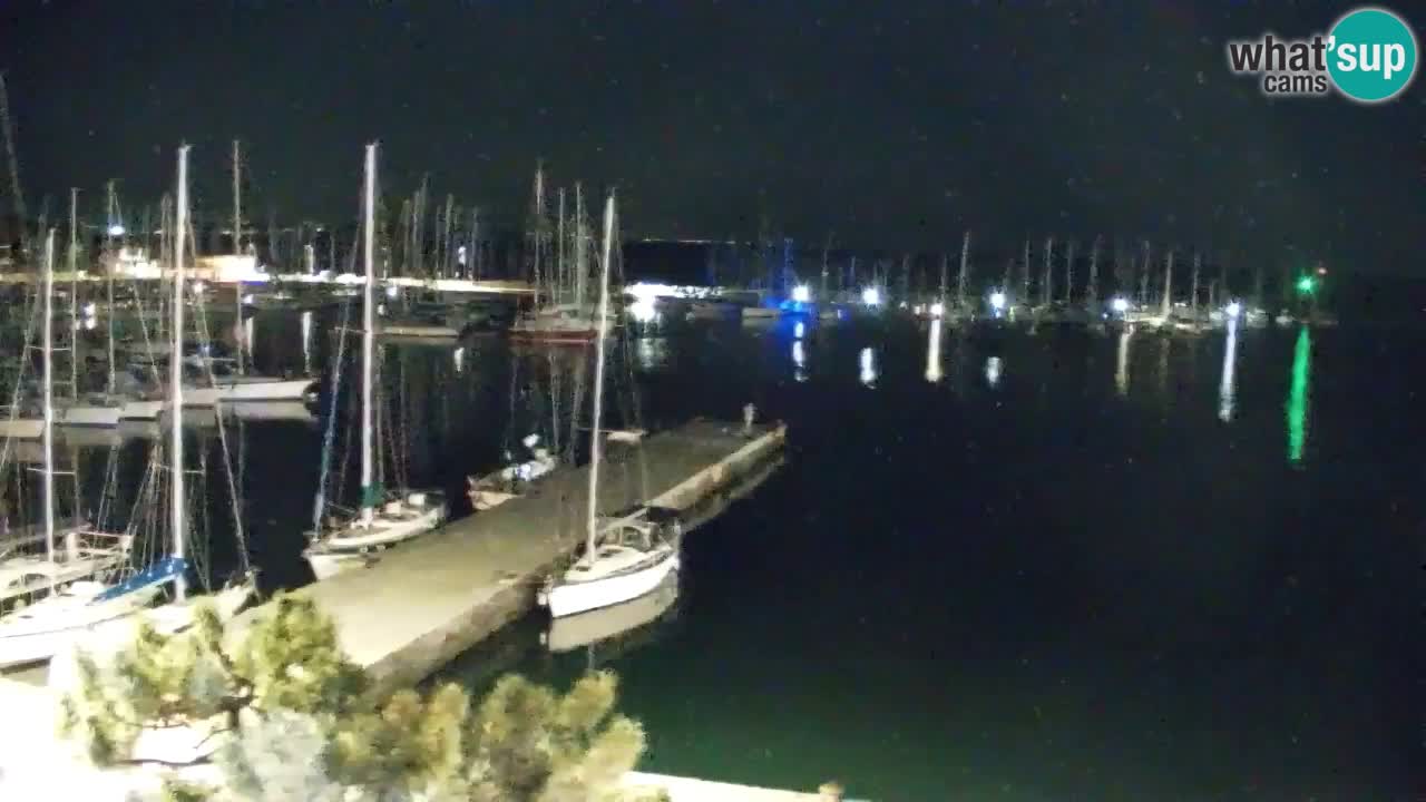 Webcam Sistiana – Blick auf Marina und Bucht