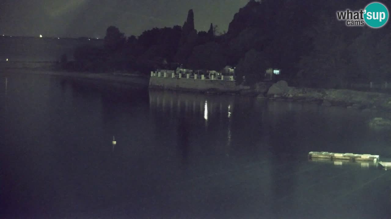Webcam Sistiana – Blick auf Marina und Bucht