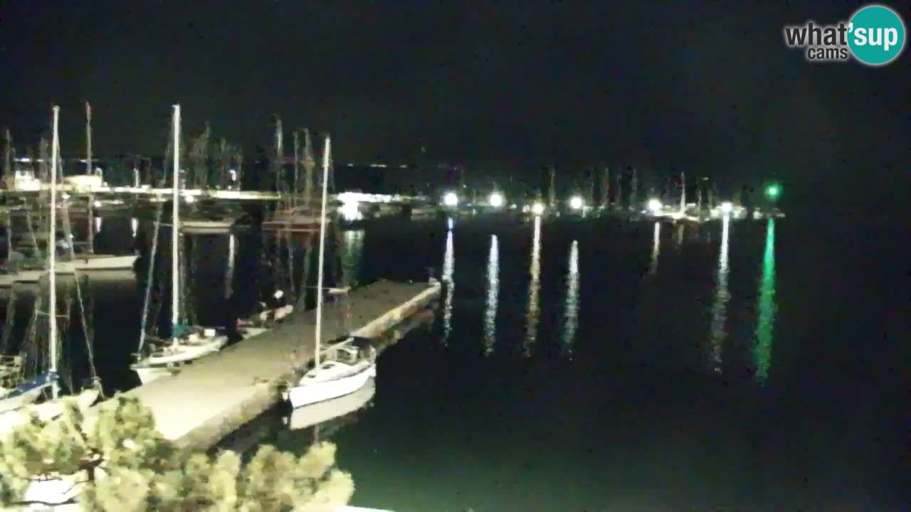 Webcam Sistiana – Vue sur la marina et la baie