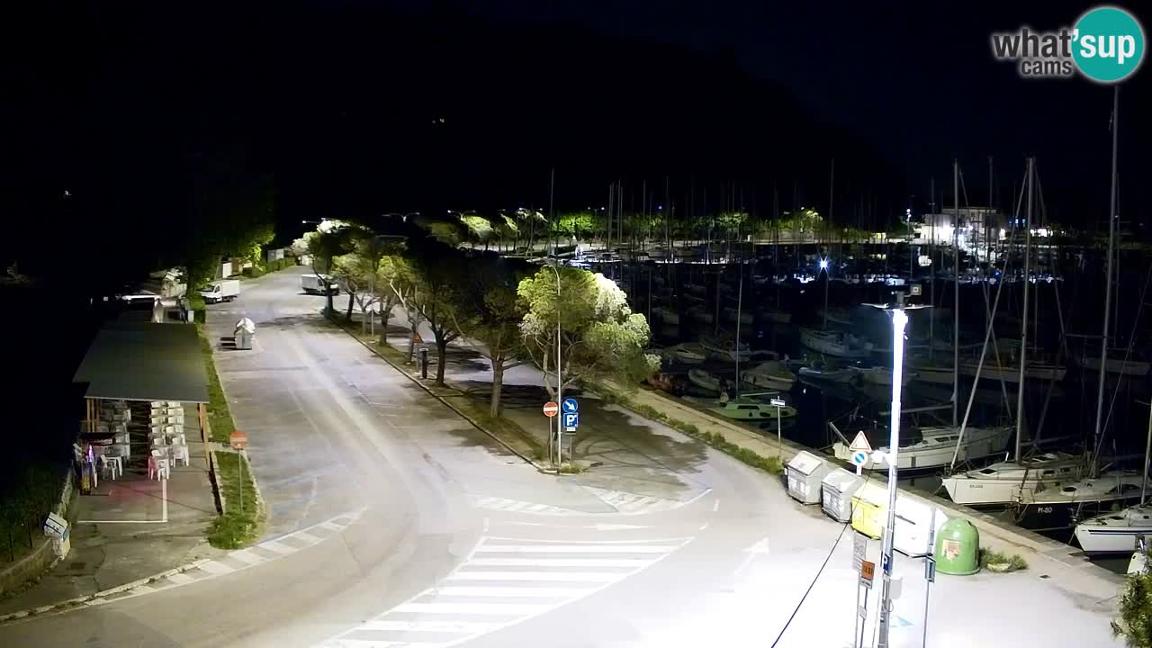 Webcam Sistiana – Vue sur la marina et la baie