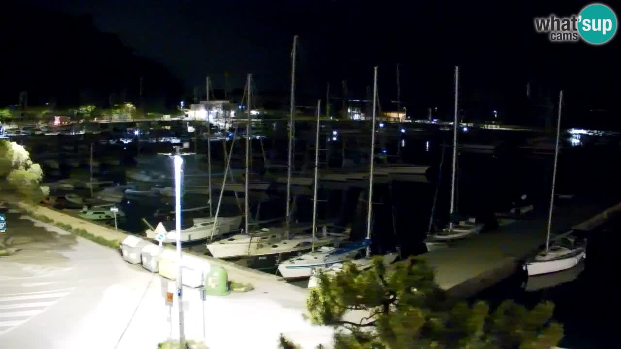 Webcam Sistiana – Vista sulla marina e sulla baia