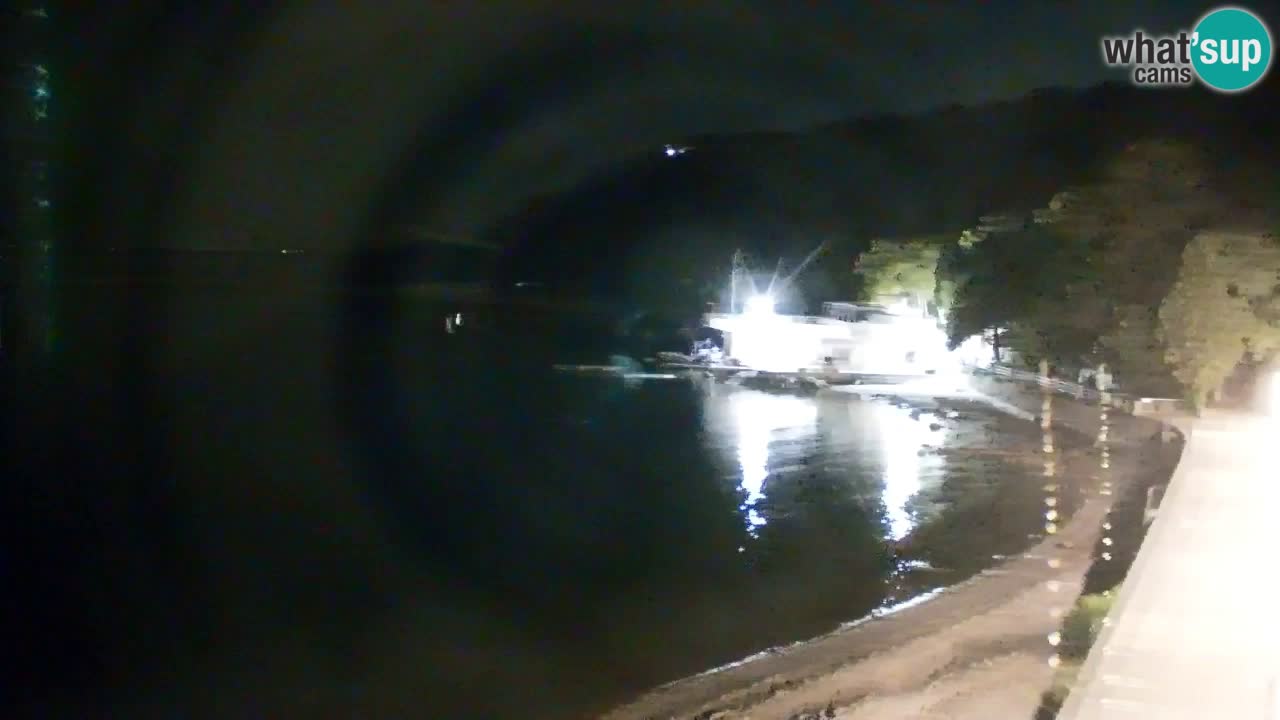 Webcam Sistiana – Vue sur la marina et la baie
