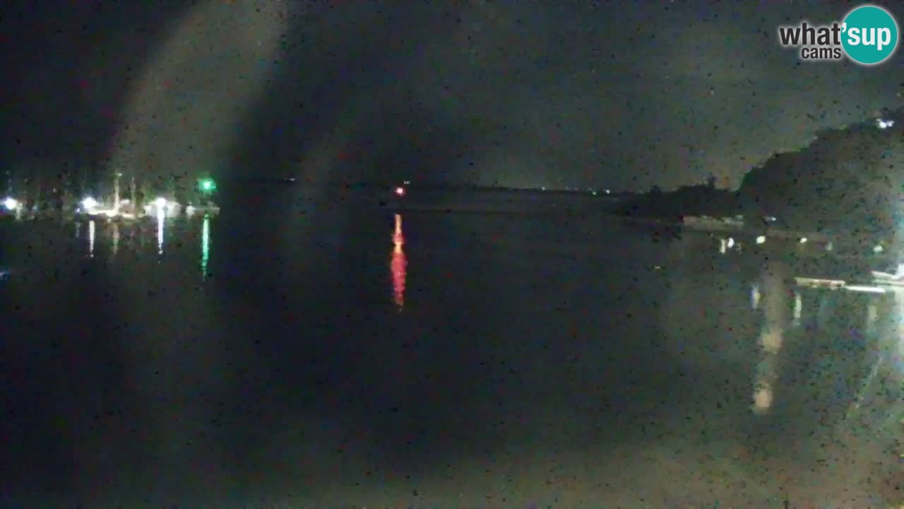 Webcam Sistiana – Pogled na marinu i zaljev