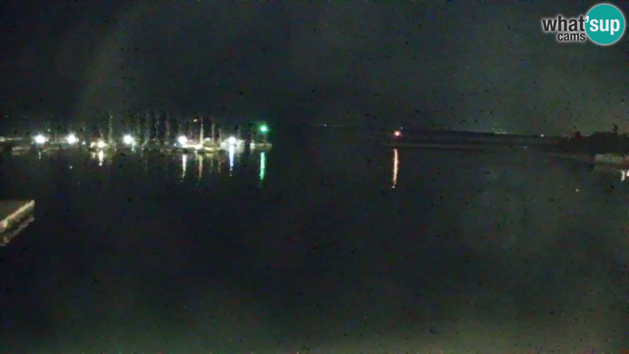 Webcam Sistiana – Vista sobre la marina y la bahía