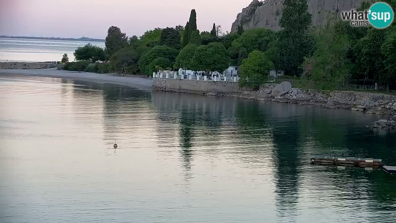 Webcam Sistiana – Blick auf Marina und Bucht