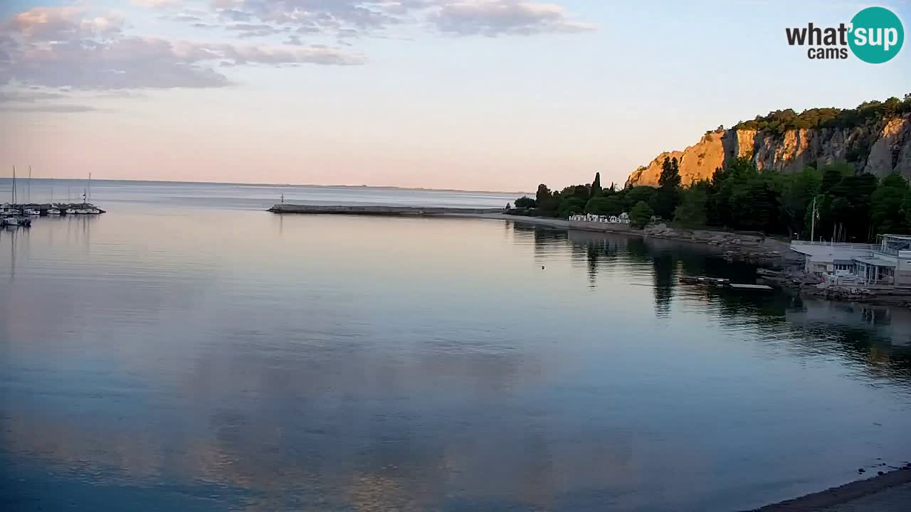 Webcam Sistiana – Vista sulla marina e sulla baia