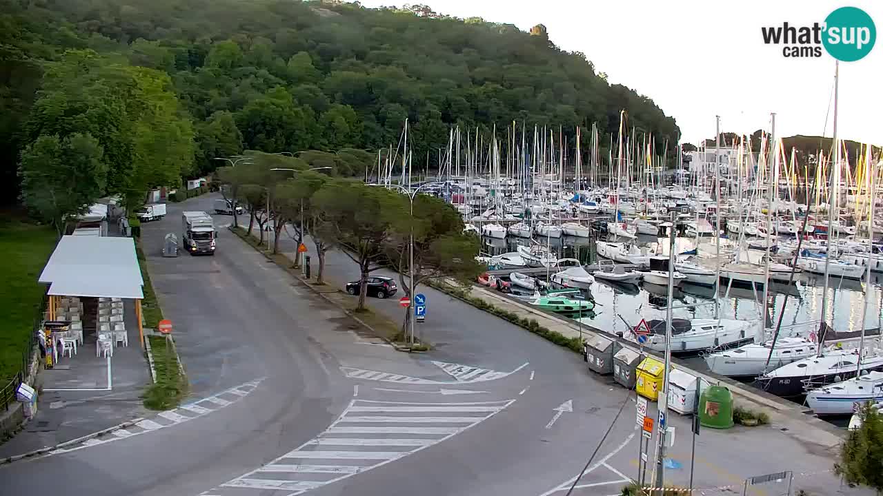 Webcam Sistiana – Vista sulla marina e sulla baia