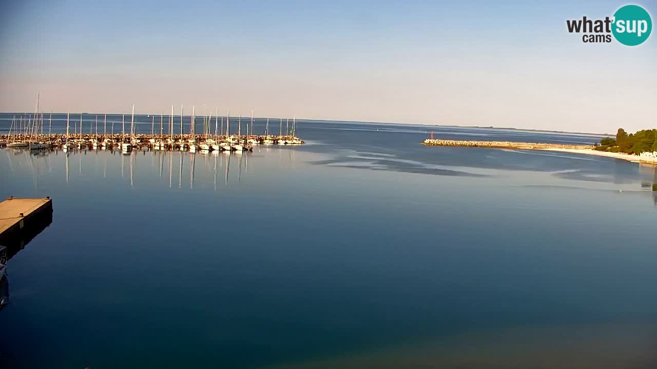 Webcam Sistiana – Vue sur la marina et la baie