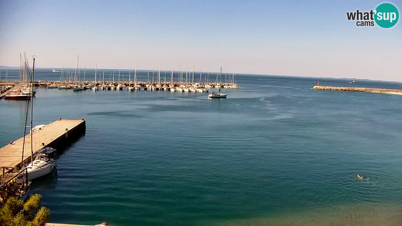 Webcam Sistiana – Vista sulla marina e sulla baia