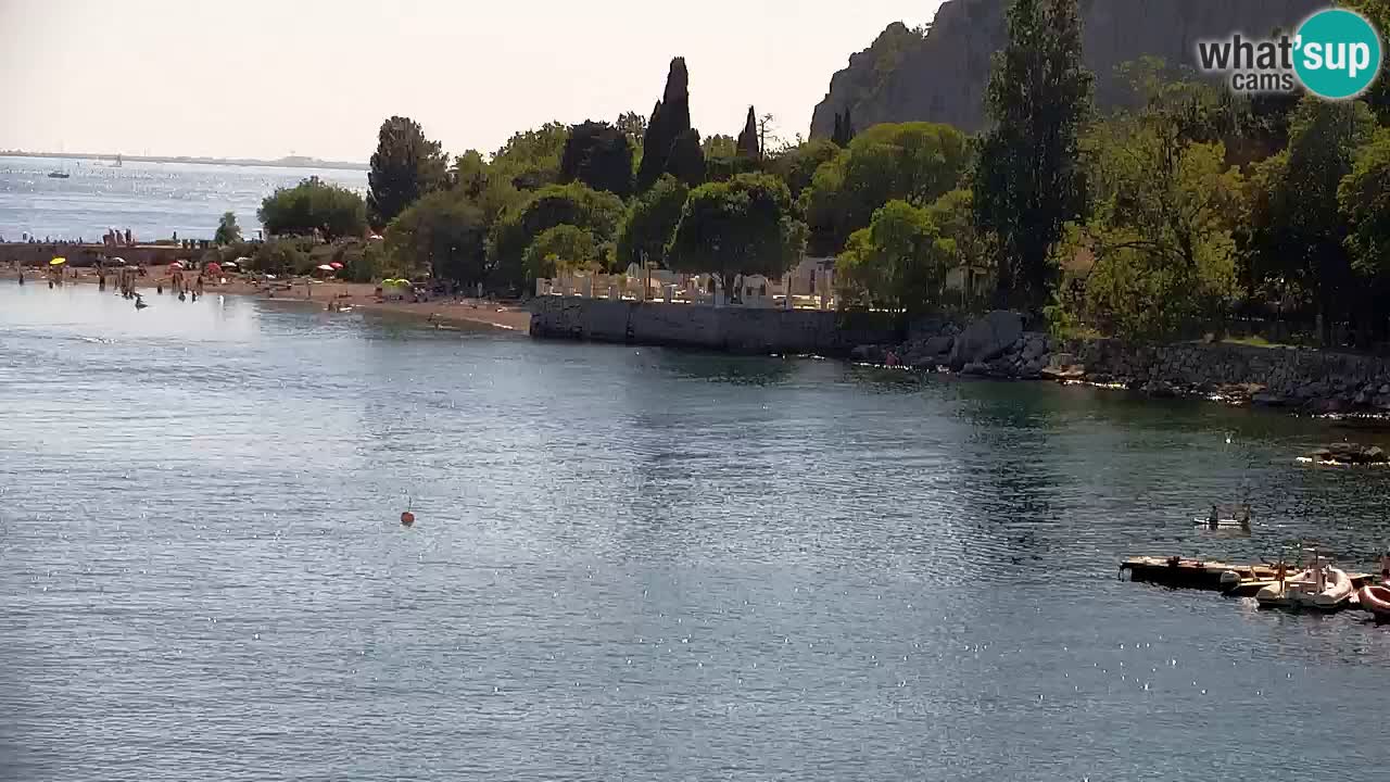 Webcam Sistiana – Vue sur la marina et la baie