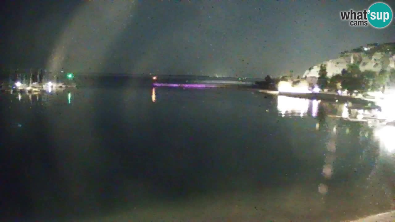 Webcam Sistiana – Pogled na marinu i zaljev