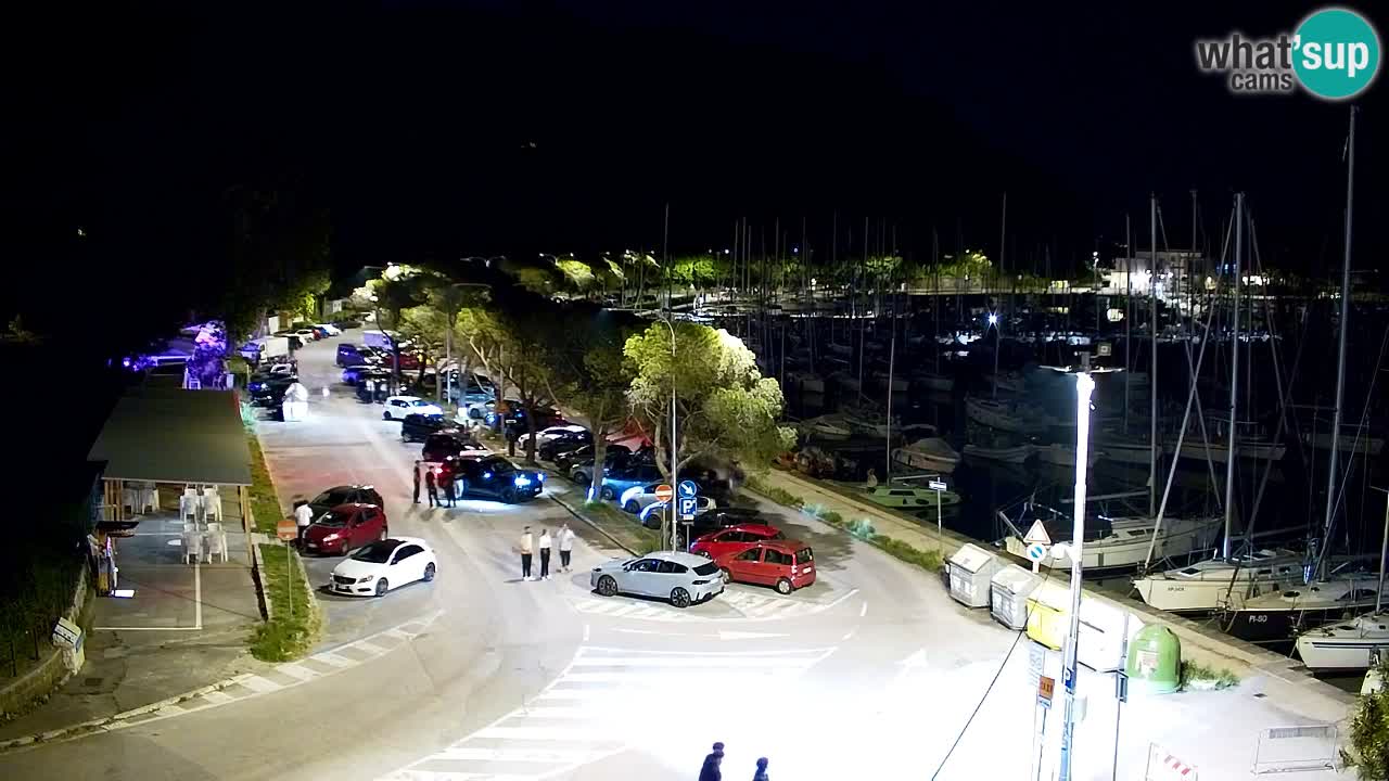 Webcam Sistiana – Vista sobre la marina y la bahía