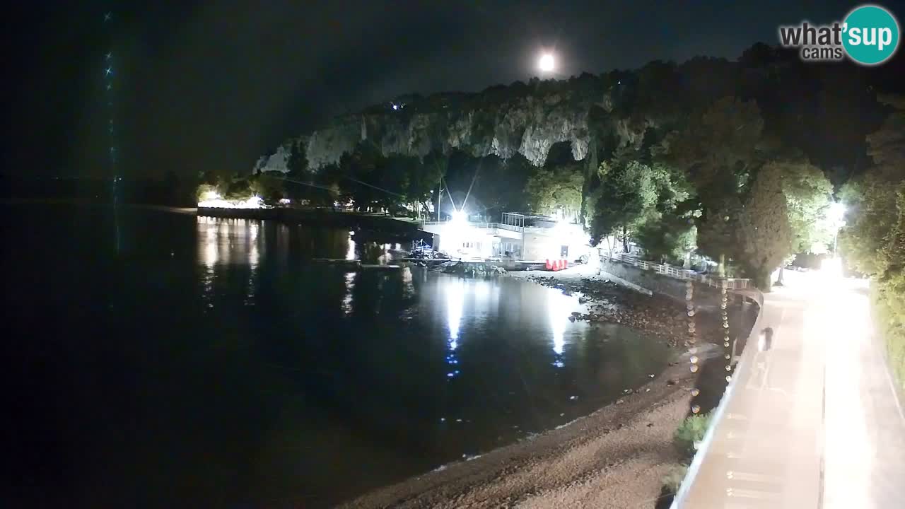 Webcam Sistiana – Vista sobre la marina y la bahía