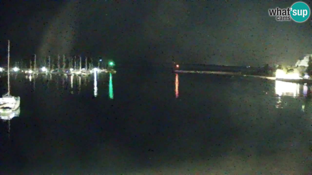 Webcam Sistiana – Pogled na marinu i zaljev