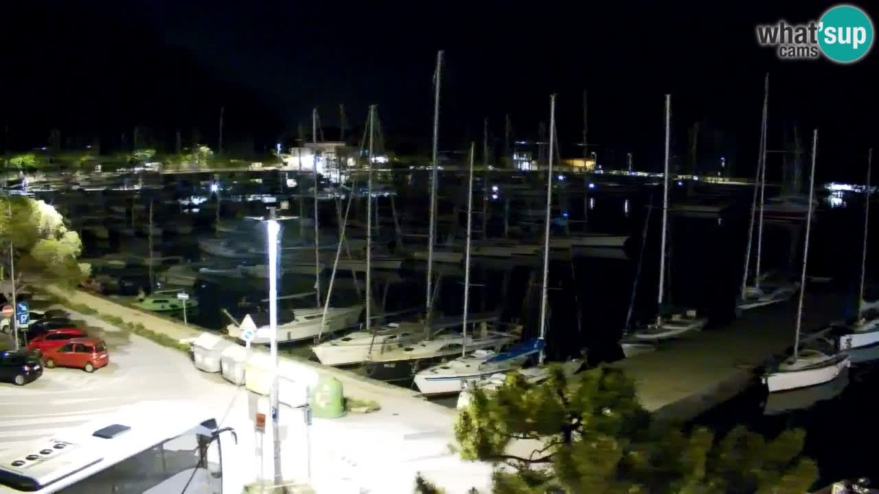 Webcam Sistiana – Vista sobre la marina y la bahía