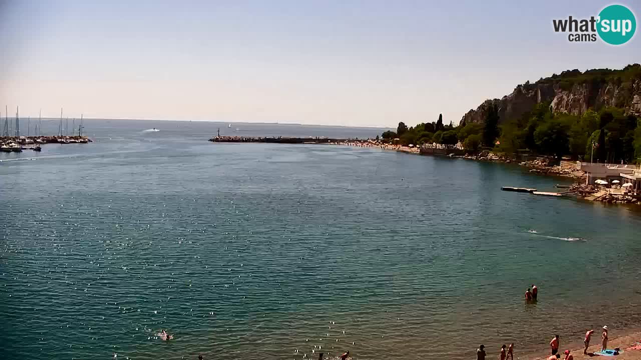 Webcam Sistiana Baia – Live View of the Marina and Gulf