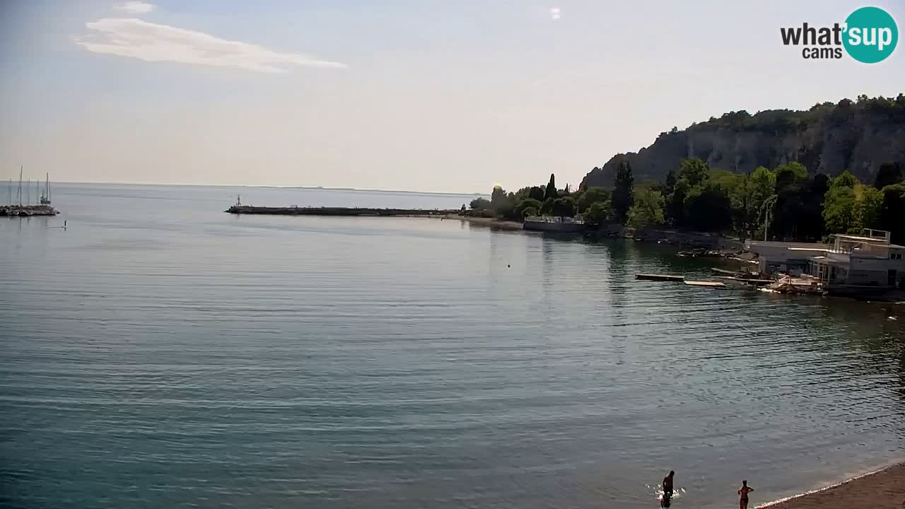 Webcam Baie de Sistiana – Vue en direct de la marina et de la baie