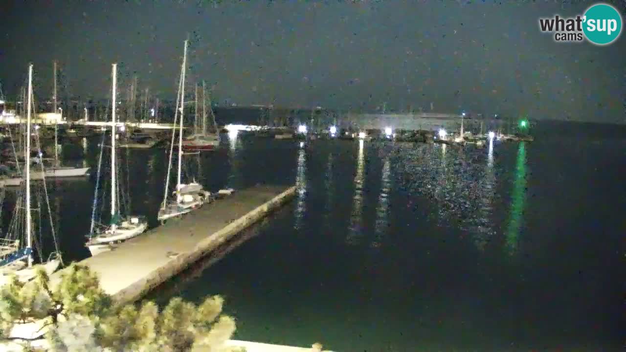 Webcam Baie de Sistiana – Vue en direct de la marina et de la baie