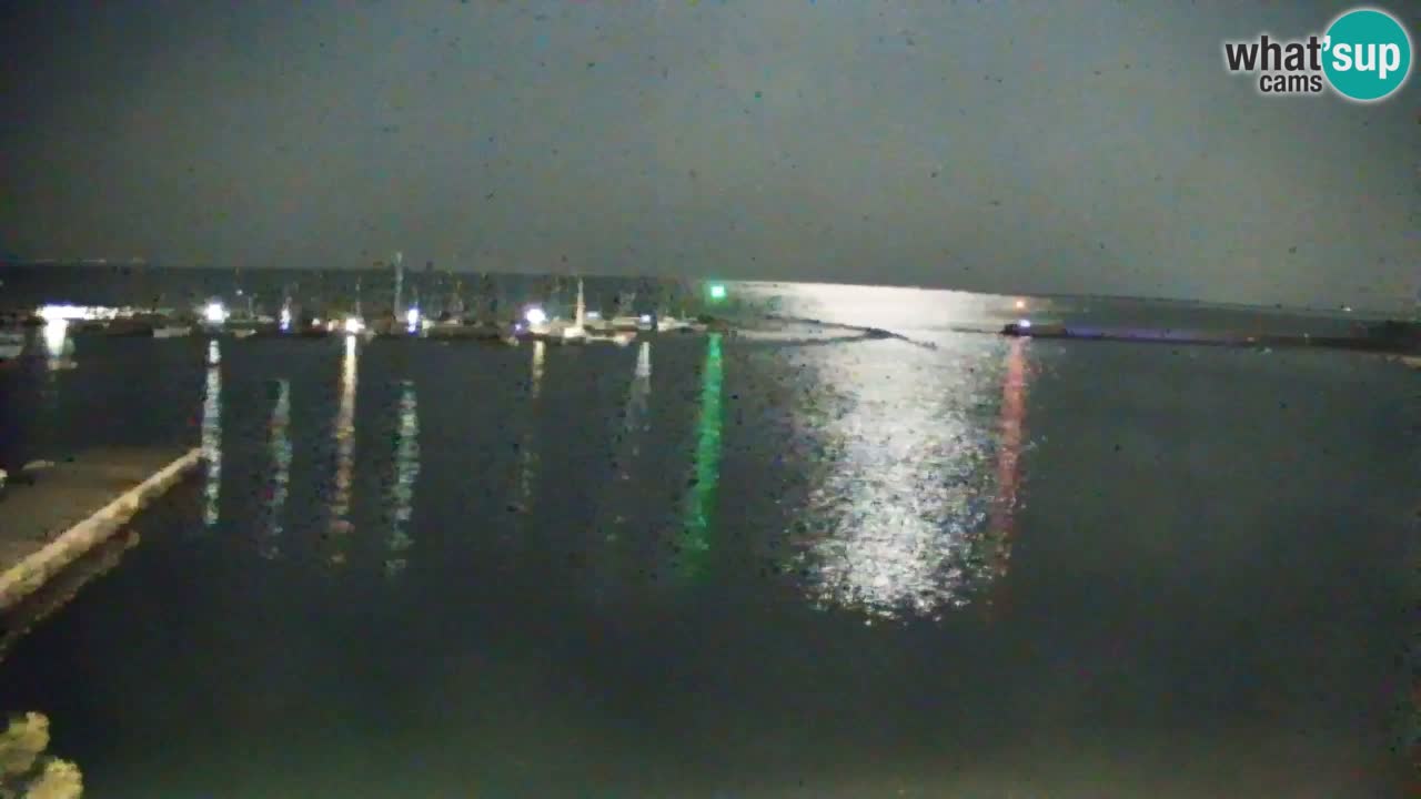 Webcam Bahía de Sistiana – Vista en directo del puerto deportivo y la costa