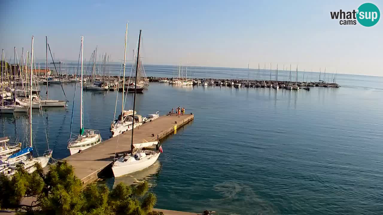 Webcam Sistiana Bucht – Liveblick auf Marina und Bucht