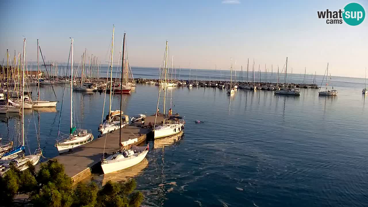 Webcam Sistiana Bucht – Liveblick auf Marina und Bucht